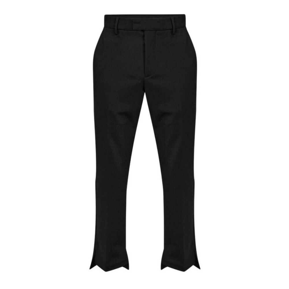 Represent Mens Woven Stepped Regular Pants / Black